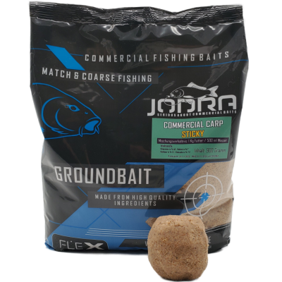 Jodra Method Mix - Commercial Carp STICKY (gute Bindung)